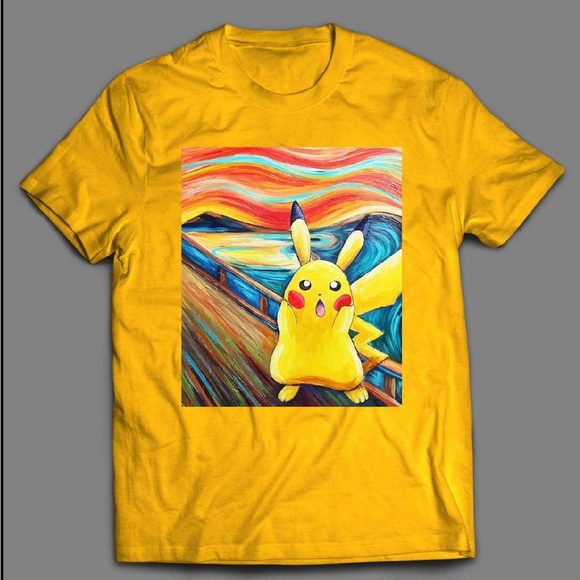 Other - Pikachu Painting Shirt